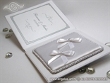 bijela knjiga tvrdih korica za vjencano prstenje