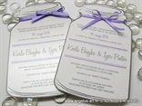 bijle pozivnice za vjencanje u obliku staklenke od raznih vrst kartona