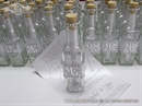 elegant bottle wedding invitation mr & mrs sign