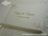 krem personalizacija za vjenčanu knjigu gostiju