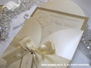 Wedding invitation - Cream Beauty