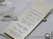 Pozivnica za vjenčanje - Purple Butterfly Linea