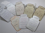 pozivnice za vjencanje u obliku staklenke raznih vrsta kartona