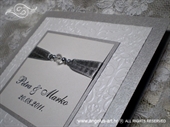 Pozivnica za vjenčanje Per Sempre Silver Light